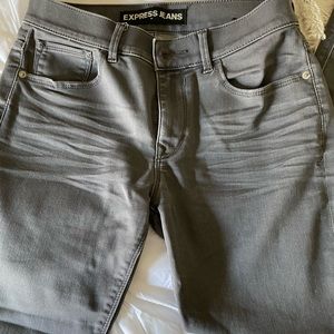 Express leggings. Feel like stretchy jeans. Super comfortable but too small 4 me